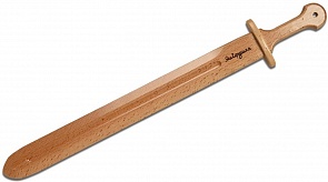 Меч прямой из бука, ручная работа (ЯиГрушка, ЯиГ-007st)